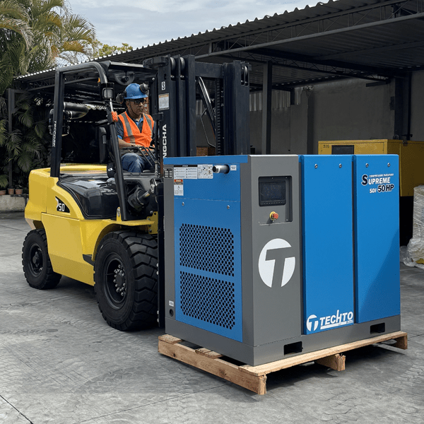 Entrega pontual - Techto Ar Comprimido